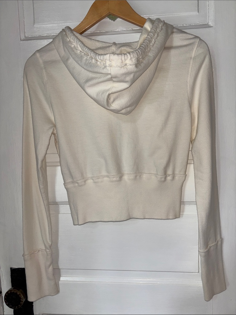 BDG CROPPED ZIP FRONT HOODIE - Picture 4 of 6